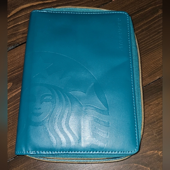 Starbucks Handbags - Starbucks leather organizer